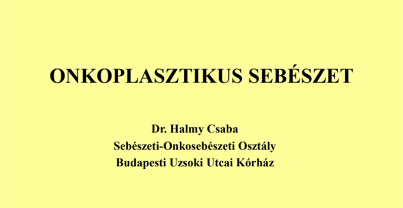 Onkoplaszikus sebészet
